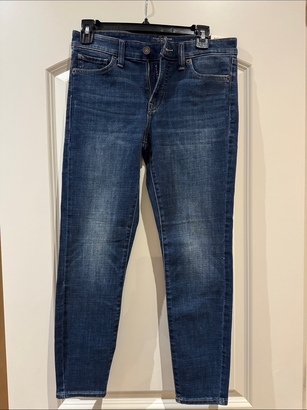 Lucky Brand Mid Rise Crop Ava Jeans, 4/27, NWT
